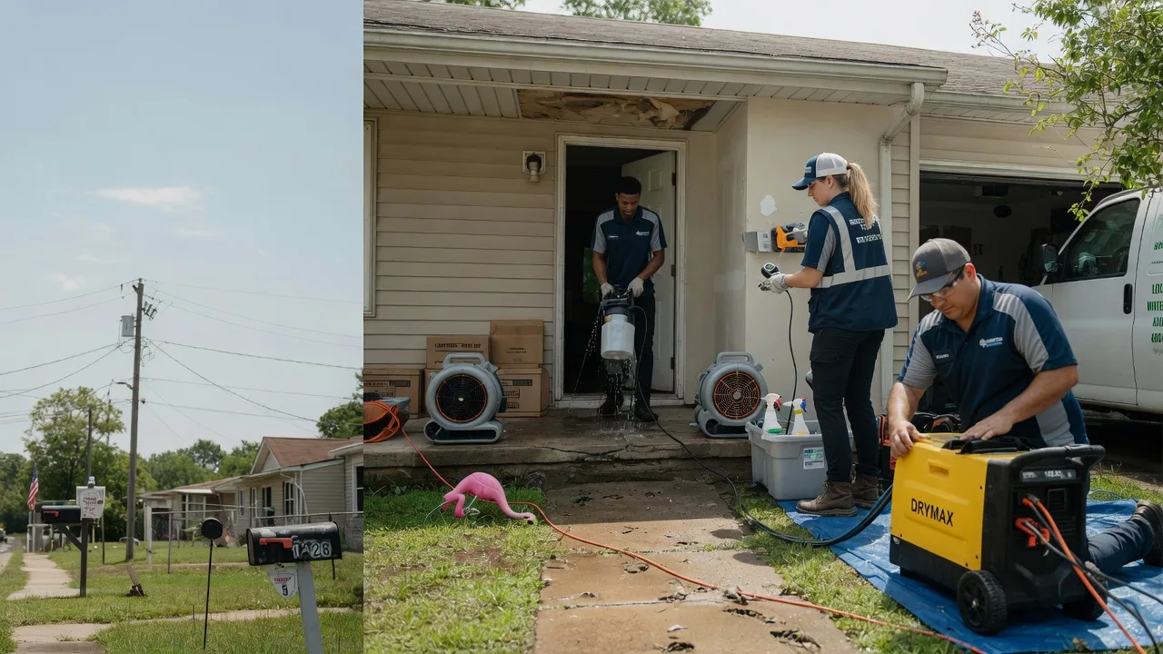 Storm Damage Water Removal in Buffalo, OH near me
